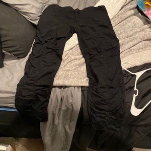 lack scrunch flair sweatpants